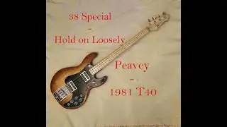 38 Special - Hold on Loosely Bass Cover with Peavey T40 1981