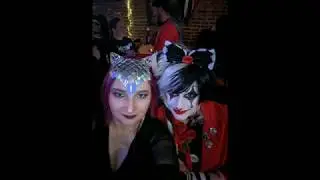 Roanoke Freakshow Halloween Party with live performances by Abbey Death and Kamikaze Kupcakes 💜🦇💜