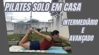 Pilates solo em casa, intermediário e avançado 