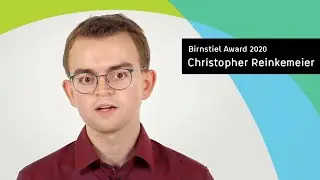 Christopher Reinkemeier  | International Birnstiel Award 2020