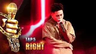RIGHT so s&aacute;nh c&aacute;c nghệ sĩ rap thực thụ với h&igrave;nh ảnh Hoa Sen đầy độc đ&aacute;o | KING OF RAP - Tập 5