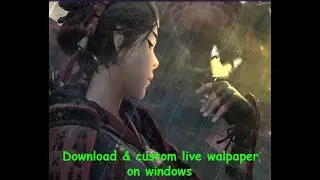 Setup Live Wallpaper in Windows 10 | Lively Wallpaper | Custom Live Wallpaper | Free Live wallpaper