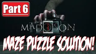 MADiSON | Cathedral Maze/Candles Puzzle Solution - Game-play, Part 6 | PS5.