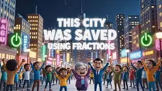 This City Was Saved by Fractions 😱 | Fun Math Story for Kids (Grades 2&ndash;4) #kidslearning #maths