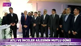 Kozan Belediye Başkanı Mustafa Atlı'nın kızı Mariye Sultan Atlı ile İbrahim İnceler dünyaevine girdi