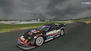 SIMBIN GTR2 - Chevrolet Corvette C5 at Valencia FIA GT 2003 wet race.