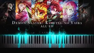 Demon Slayer: Kimetsu no Yaiba All Endings | PianoCover