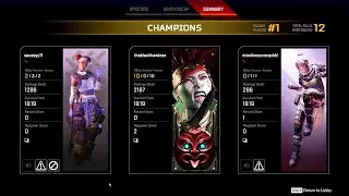 Triple triple and 2k badge in one game apex legends #apexlegends #apexlegendsshorts #shorts