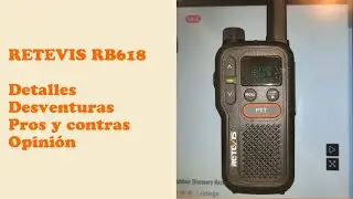 Retevis RB618, algo más que un PMR.