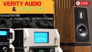 Verity Audio(베리티 오디오) Sarastro IIS 와 MCINTOSH(매킨토시) C12000 프리앰프, MC3500 파워앰프의 환상적인 매칭의 시연동영상