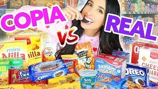 PROBANDO GALLETAS ORIGINALES vs LA COPIA BARATA - CU&Aacute;L ES MEJOR? | Mariale