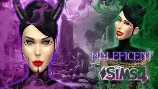 ☽The Sims 4: Create A Sim {Maleficent} ☾