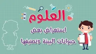 العلوم | استعراض بعض الحيوانات في البيئة وتصنيفها