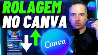✅COMO ADICIONAR ROLAGEM DE PÁGINA OU SITE NO CANVA – COMO USAR EM 2025