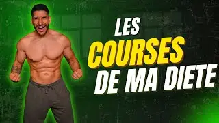 MES COURSES DIETE : Ce Que Je Mange VRAIMENT | Aliments Naturels Sans Transformation