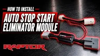 Ford Next Gen Ranger Raptor Auto Stop Start Eliminator Install