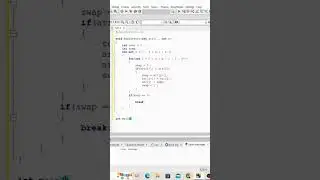 Bubble sort in c programming || How to do bubble sort || Sync Tech💯 #viral #shorts #technology