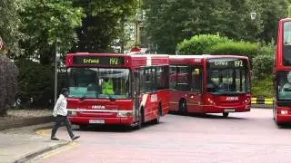 Arriva LJ57UTC & LF52USH route 192 Enfield Town 7th August 2012