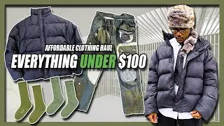 EVERYTHING UNDER $100 | Men's Affordable Clothing Haul (Men's Fashion & Streetwear 2022)