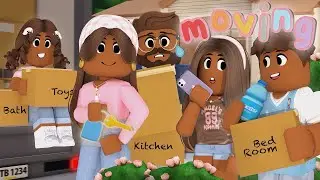 We're MOVING Into Our NEW House! 📦 Bloxburg Family Roleplay