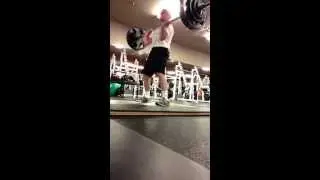 300lbs power clean man at 5'4, 154lbs