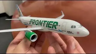 SKR907 SKYMARKS FRONTIER A320NEO 1/150 WILBUR WHITETAIL By SkyMarks Models.