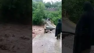 Flash flood 2025, Azad Kashmir Hajira Tatapani main Road Disconnected #azharhashmi #flashflood #food