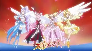 [1080p60]Change! Precure, Beat Up! {Cure Angel Transformation} (Fresh! PreCure Group Transformation)