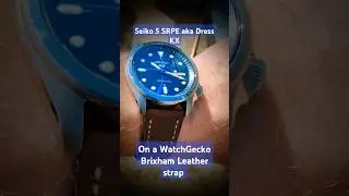 Seiko 5 SRPE aka dress KX on a watchgecko Brixham leather strap. #seiko5 #seiko #watchgecko #foryou