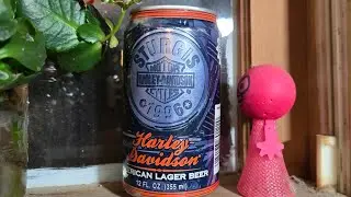 Harley Davidson American Lager Beer (1996) Review// The Malted Gentleman 