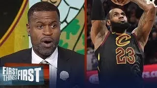 Stephen Jackson on why he expects LeBron to be 'legendary' vs Celtics | NBA | FIRST THINGS FIRST
