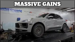Porsche Macan Stage 1 Dyno / How much Power did it make?