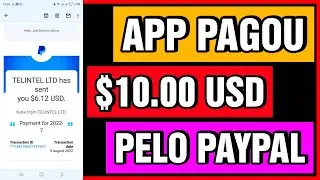 PAGOU $10,00 USD R&Aacute;PIDO!! [ControlMySms] APP PARA GANHAR DINHEIRO NO PAYPAL
