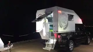 AvengerBox Truck Bed Camper (STD) @ Night.