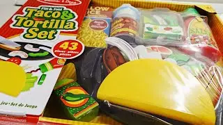 Toy ASMR🎀Melissa&Doug Taco&Tortilla Set | Satisfying with Unboxing #asmr #toyasmr #satisfying 