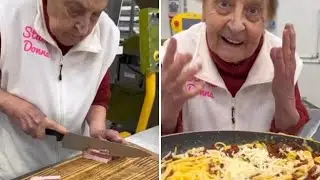 La «carbonara dei record» di Nonna Silvi