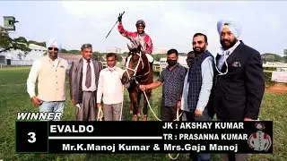 Evaldo with Akshay Kumar up wins The South India Derby Stakes Gr 1 2022