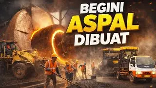 Proses Pembuatan Aspal Jalan di Pabrik Aspal &ndash; Lihat Langsung!