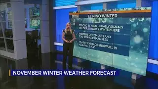 November winter weather forecast in Middle TN