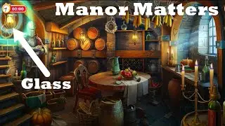 Manor Matters hidden objects  #85 Wine Cellar HD - failed in Glass | Watering can, Cheese, Horseshoe