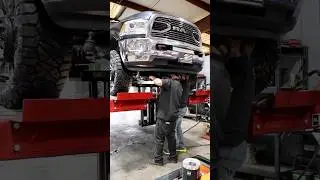 This Ram came into the shop today for a drag link replacement