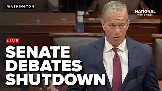 LIVE LOOK: Senate floor debates on day 16 of government shutdown