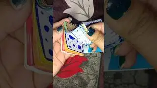 Blue 💙 journal ✨🌷 Handmade journal 🫧🌈#viral #diy #journal #shorts #blue #handmade #asmr