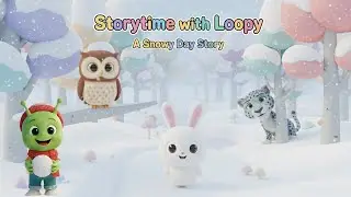 Kids Storytime: Boots the Bunny & the Snowy Forest | Learning with Loopy