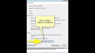Signature Validation Green Tick✅✅ in Certificates from Yellow Question Mark ❓❓| Solved⚠️