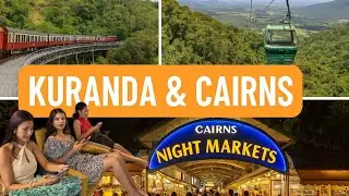 Don’t Miss this Spot During the SKYRAIL RIDE || Amazing Things at NIGHT MARKET || CAIRNS, QUEENSLAND