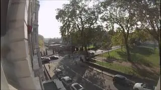 Intersection of Franklins Row & Royal Hospital Road (2x speed)