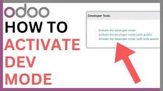 How to Activate Developer Mode in Odoo [QUICK GUIDE]
