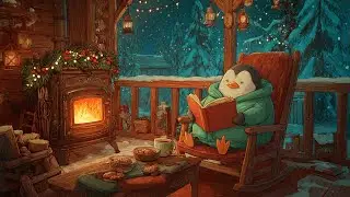 Calm Lofi Rain 🎅  Winter Lo-fi Jazz for Study, Focus | Cozy Christmas 🎄 🎁 #25