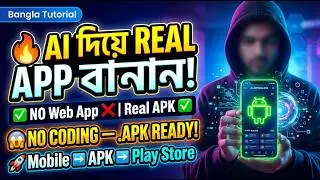 Making App in mobile by Ai - Bangla